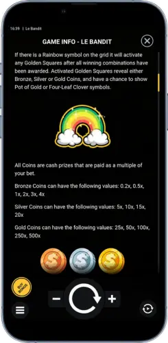 Game Info i Le Bandit